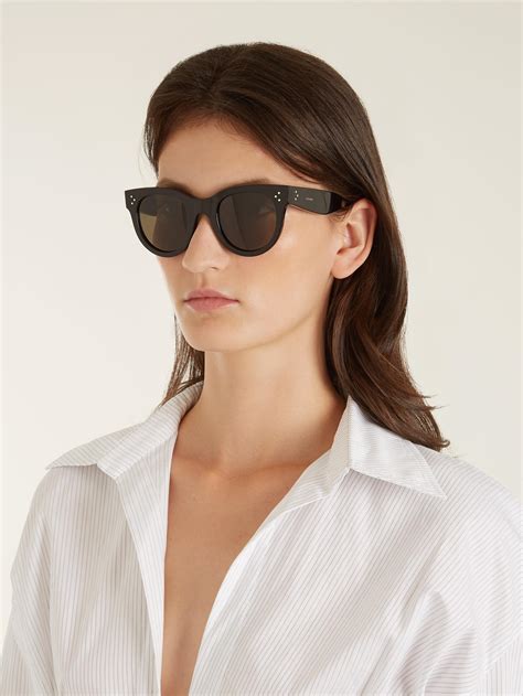 celine audrey sunglasses small|celine eyewear rectangular sunglasses.